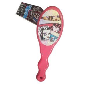 Monster High Pink Hair Brush Detangling Kids Hairbrush Character Design